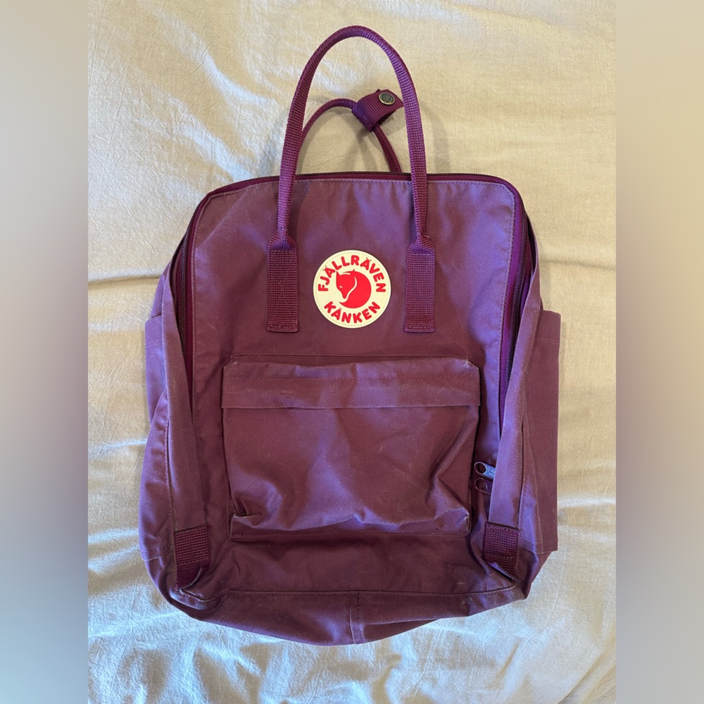 Fjallraven Purple Backpack